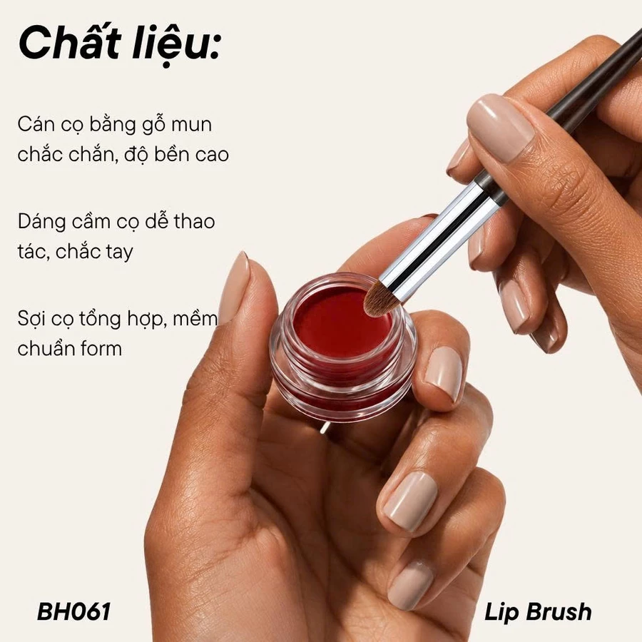 Cọ Tán Son Môi BH Cosmetics Lip Brush BH061
